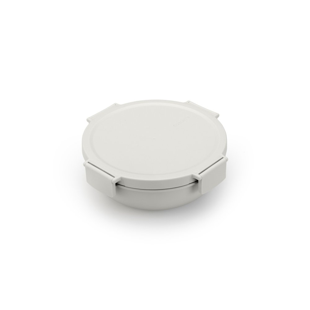 Brabantia salade lunchkom Make & Take 1,3L lichtgrijs