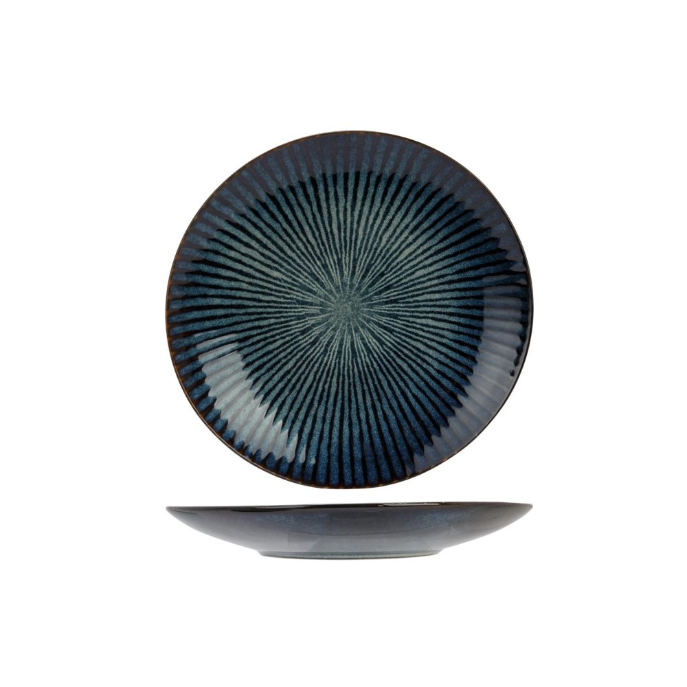 Cosy & Trendy Bord plat d27,5xh3,6 cm atlantis stripe