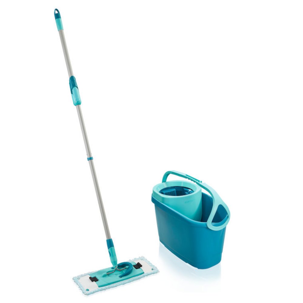 Leifheit Vloerwisser Clean Twist M Klittenband Ergo - 33 Cm Dweil Set Compleet