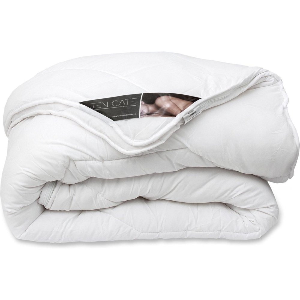 Dekbed 200x200cm 4-seizoen + drukknopen Ten cate Luxury