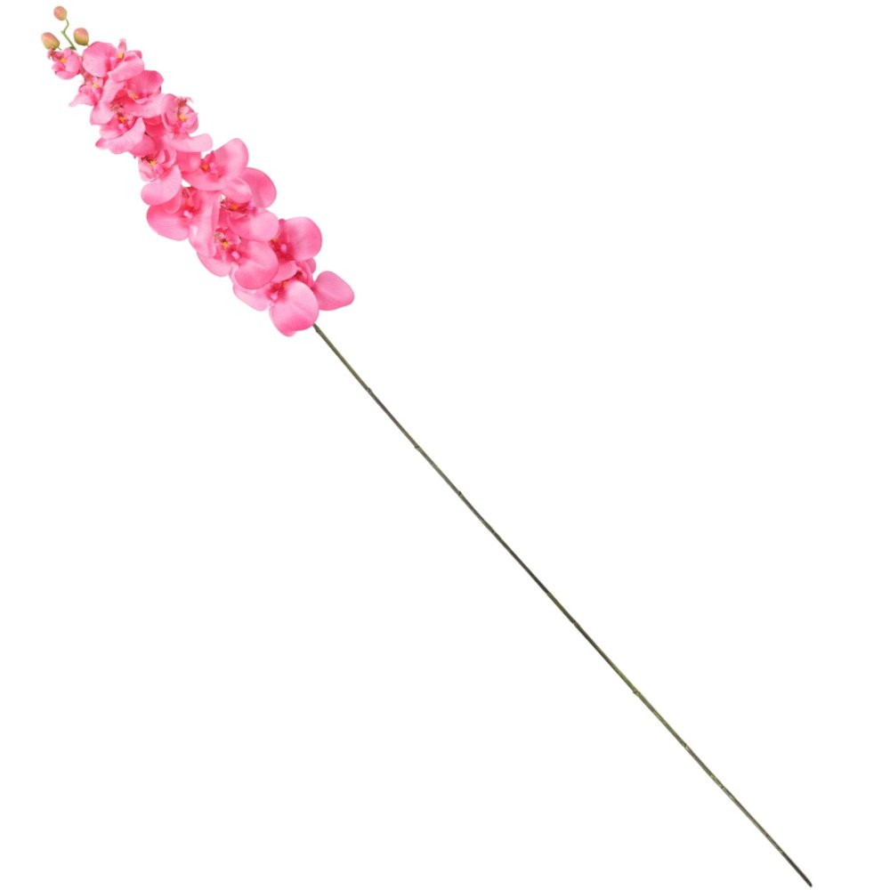 Kunst bloem orchidee roze 115 cm