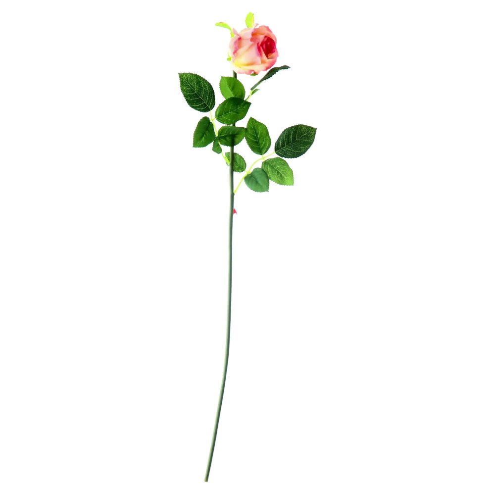 Kunsttak rozen lichtroze 56 cm