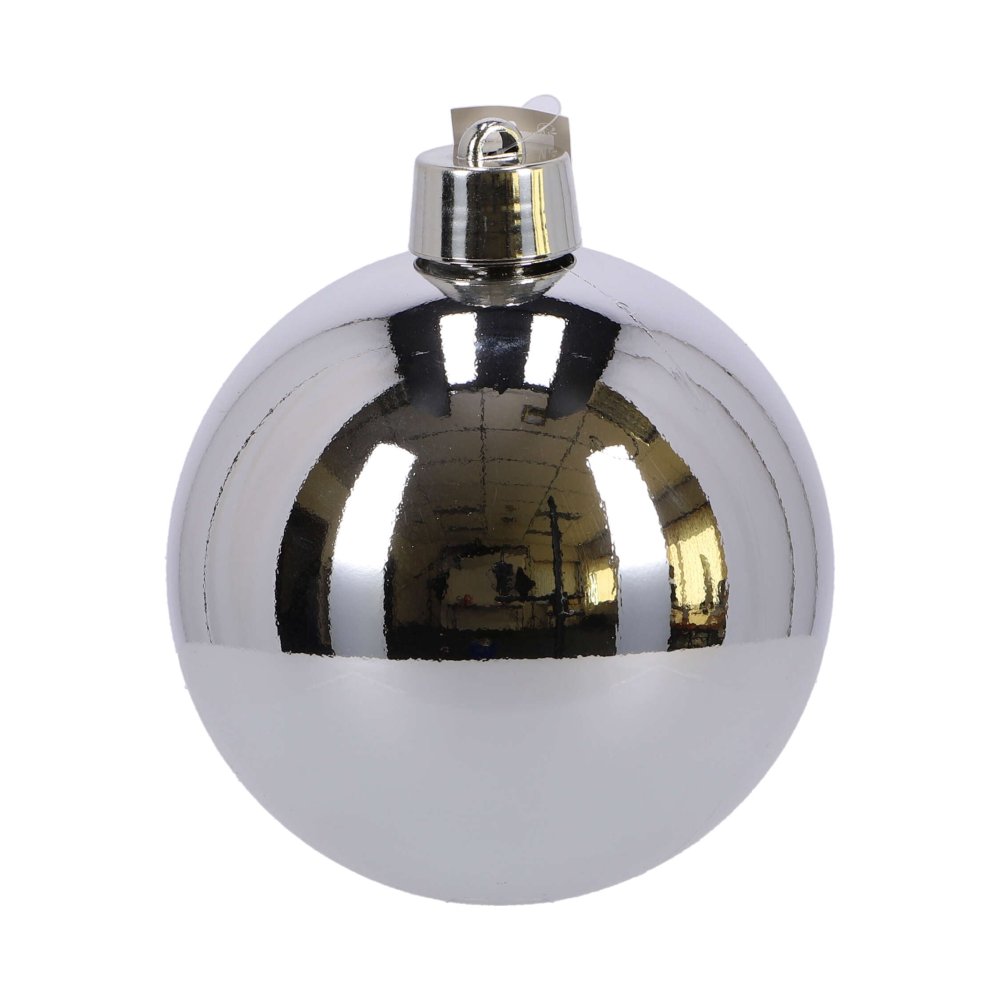 Bal onbreekbaar zilver - d20cm