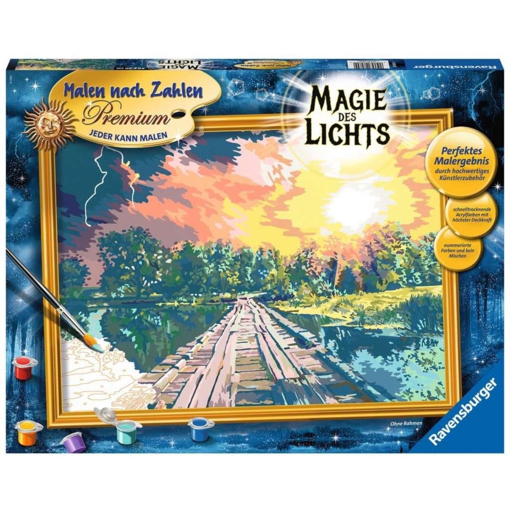 Ravensburger Schilderen op nummer Magie van het licht