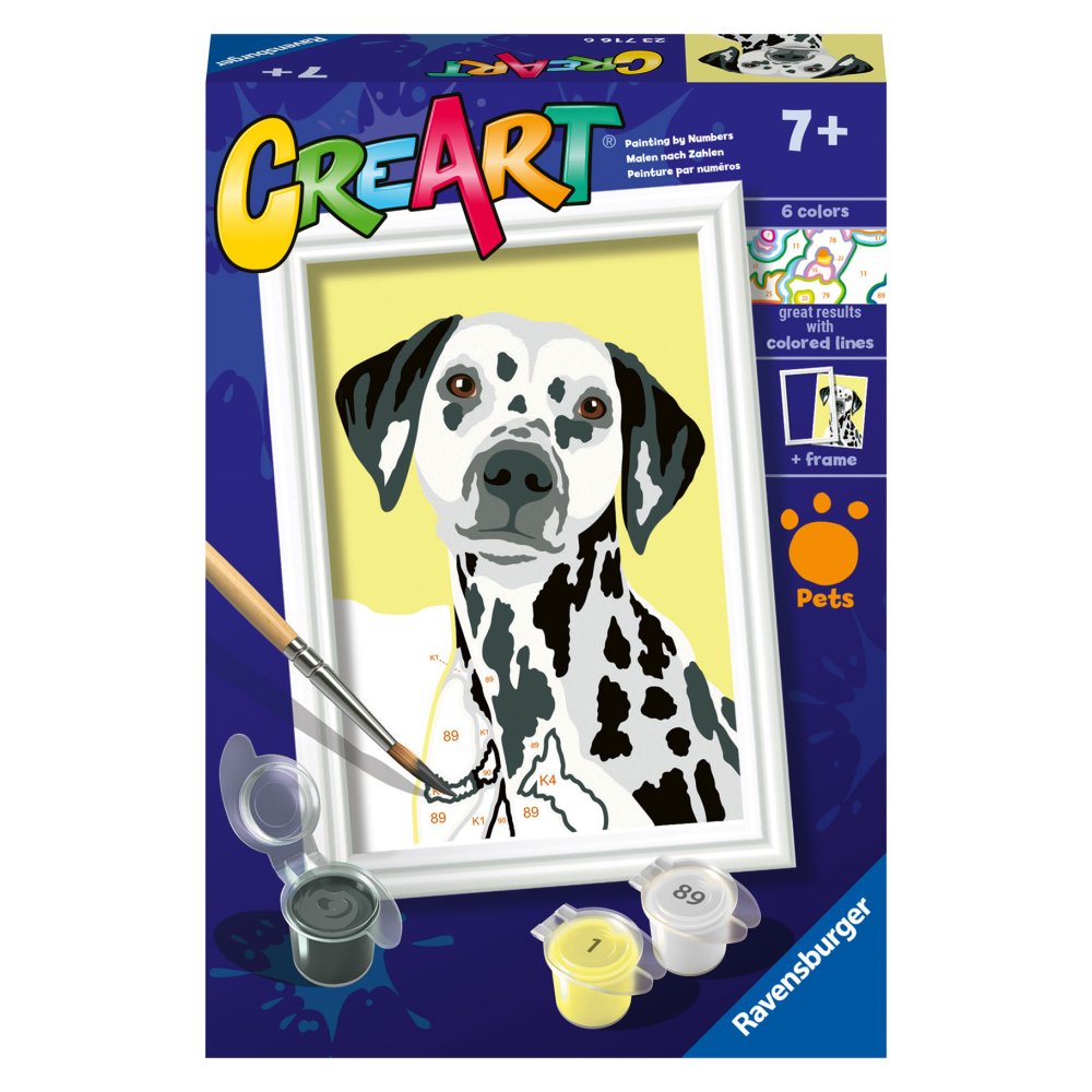 Ravensburger Creart schilderen op nummer Dalmatiër