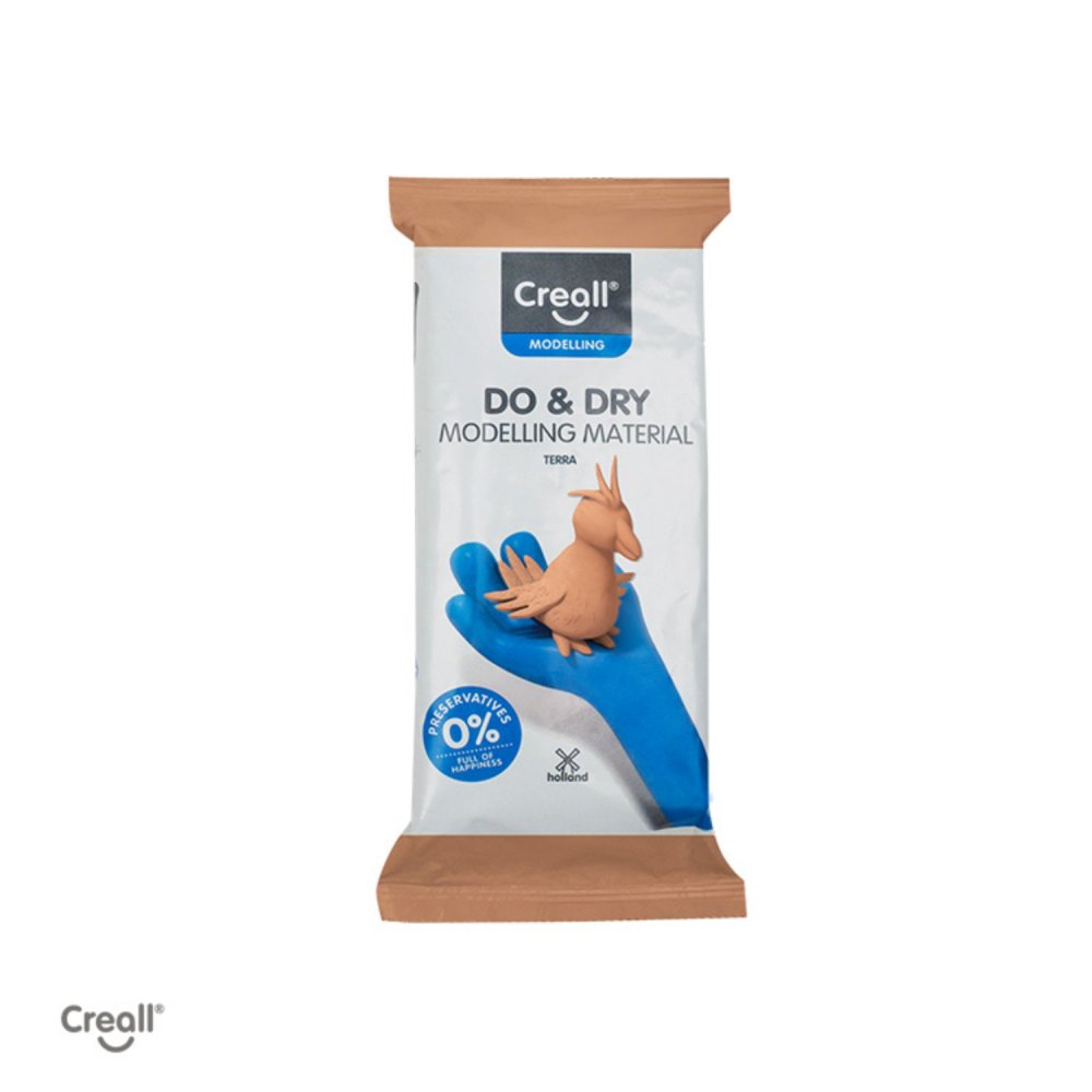 Boetseerklei Creall Terra 0,5kg