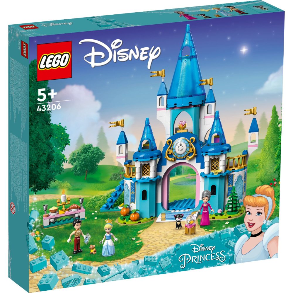LEGO 43206 Disney Het Kasteel Van Assepoester En Prins