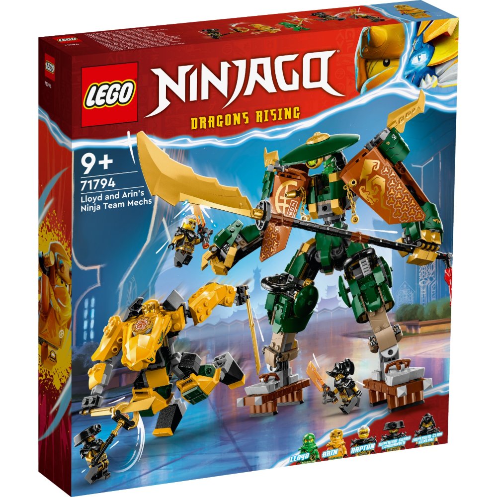 LEGO 71794 Ninjago Lloyd en Arins ninjateammecha
