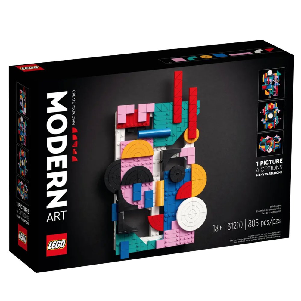 LEGO 31210 Art Moderne Kunst