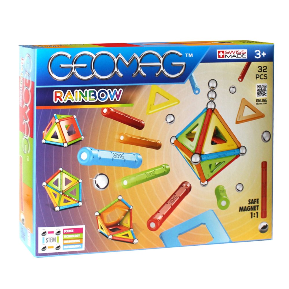 Geomag Rainbow 32 stuks