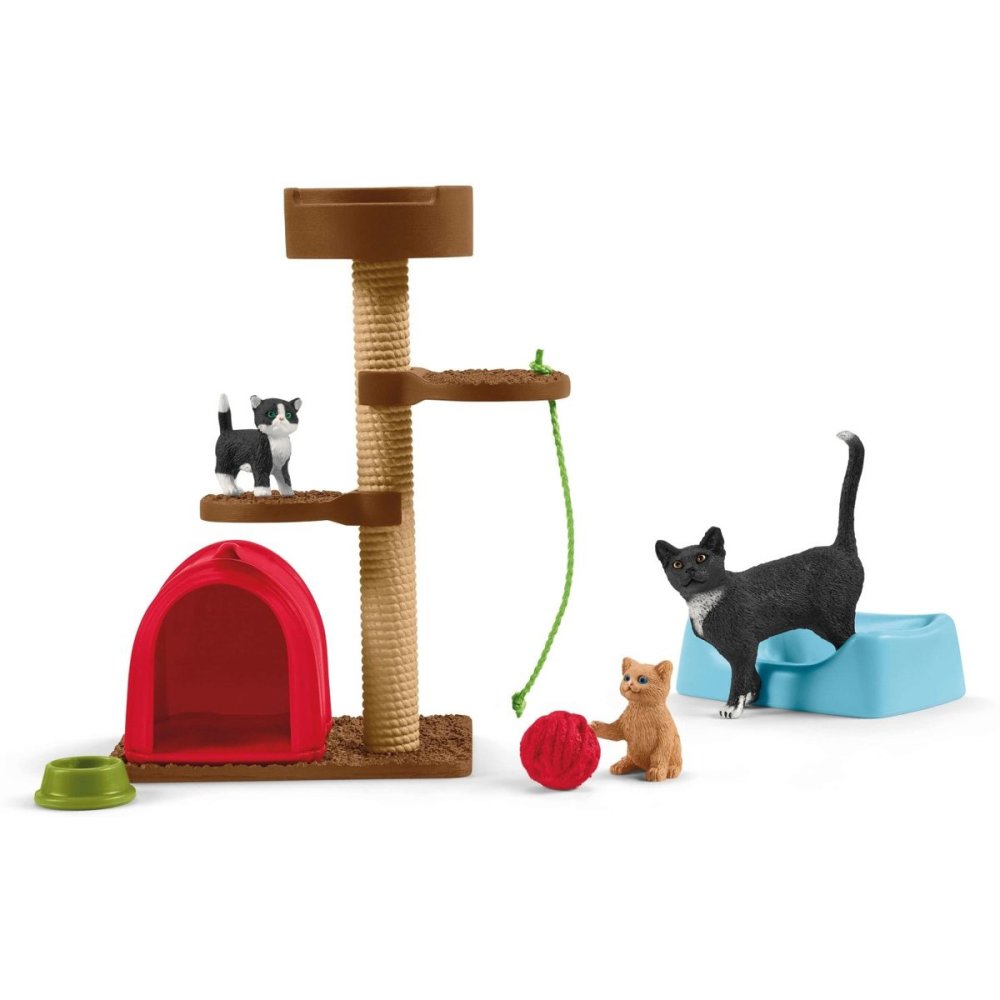 Schleich 42501 Speeltijd Voor Schattige Katten