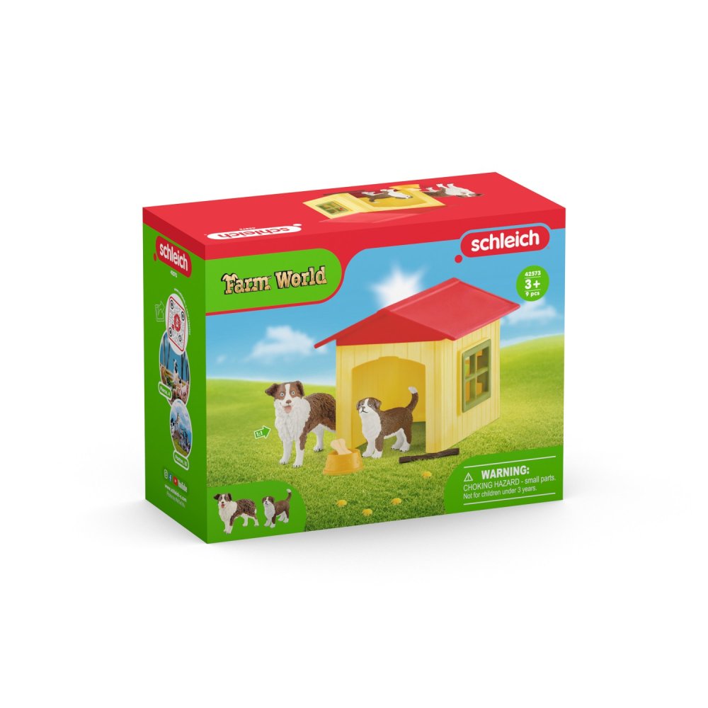 Schleich 42573 Vriendelijk Hondenhok