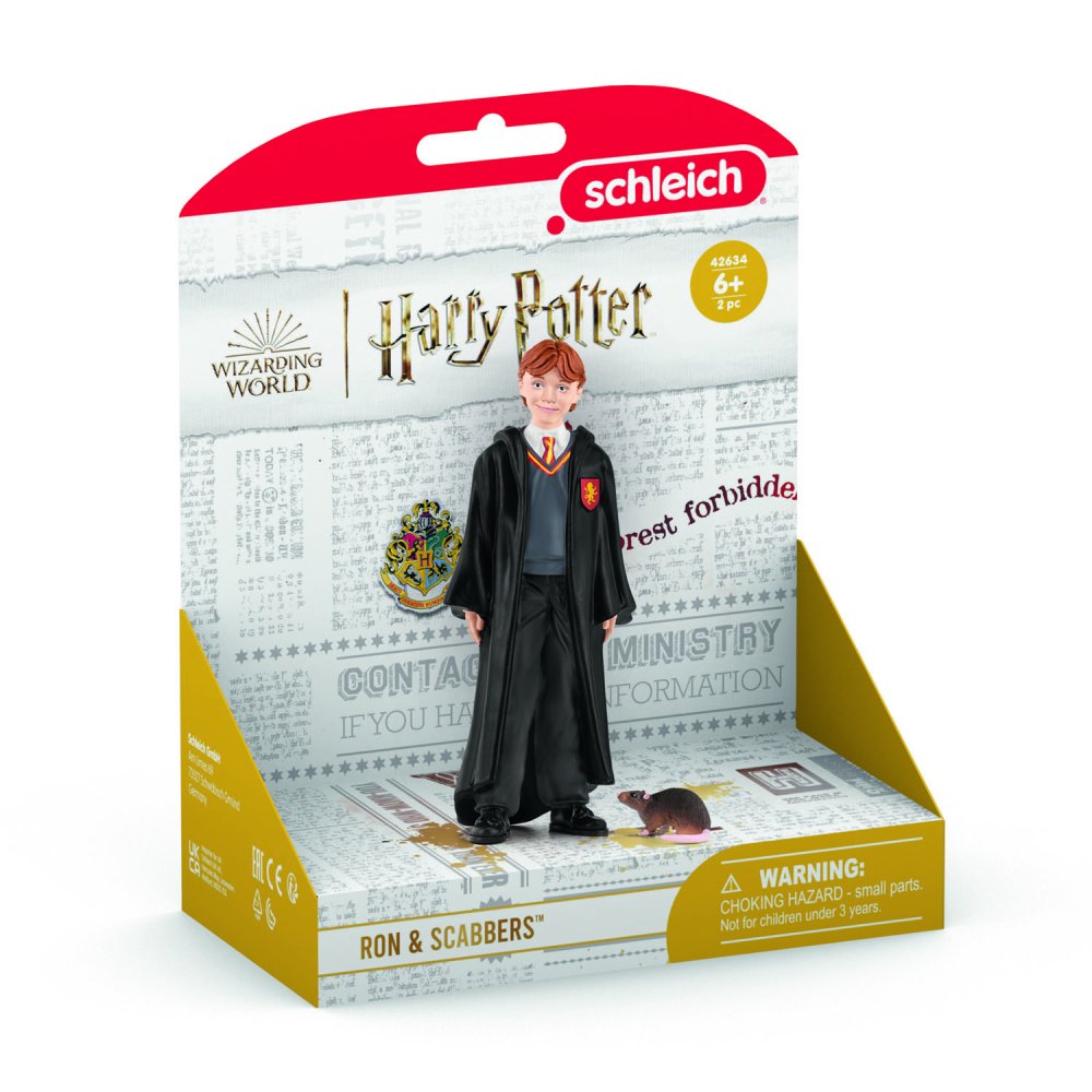 Schleich 42634 Ron Weasley & Scabbers
