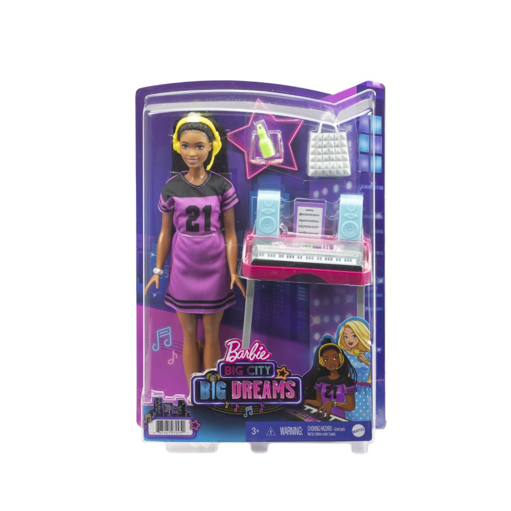 Barbie Big City Big Dreams Brooklyn Recording Studio speelset