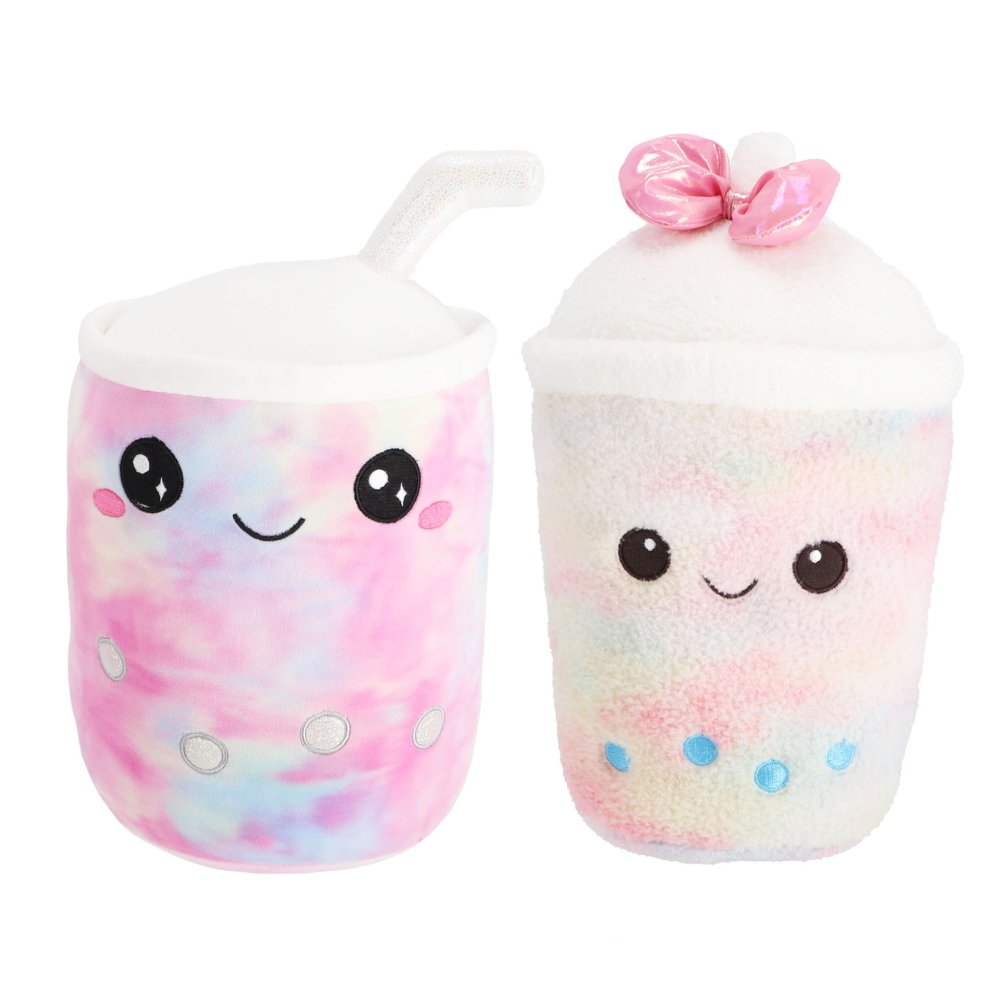 Pluchiez pluche bubble tea 2 assorti