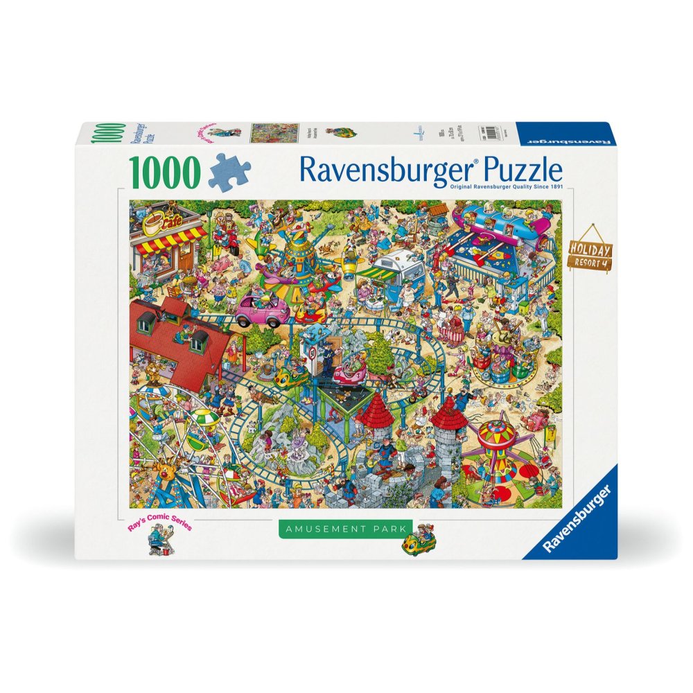 Ravensburger puzzel Ray's Holiday resort 4: The amusement park 1000 stukjes