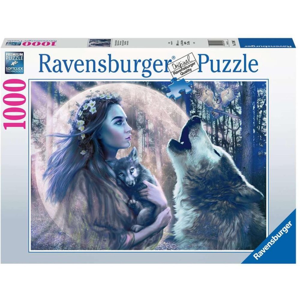Ravensburger puzzel magie van het maanlicht 1000 stukjes