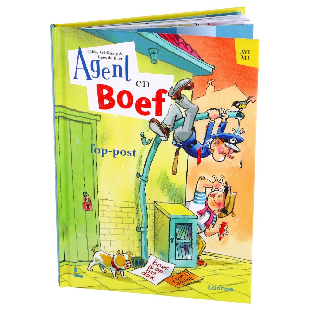 Agent en Boef fop post - Kinderboek