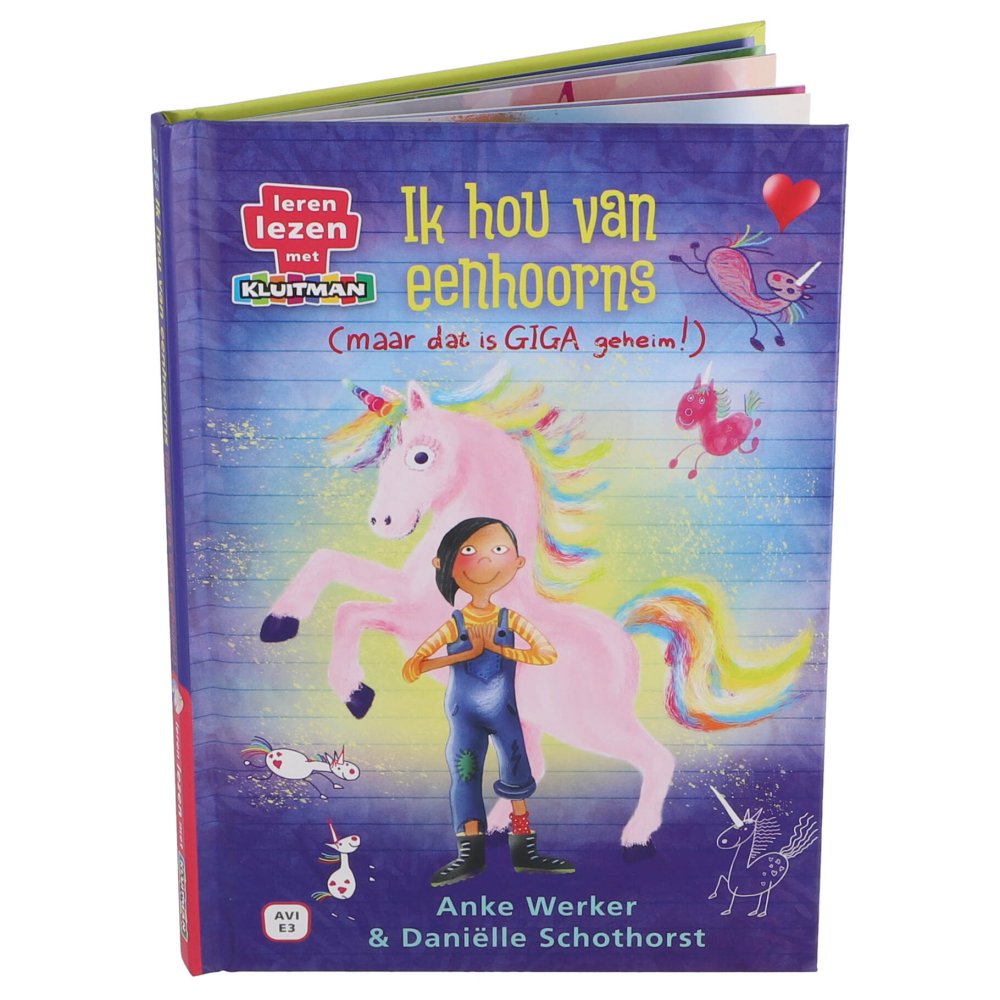 Ik hou van eenhoorns (maar dat is een GIGA geheim! ) AVI E3 - Kinderboek