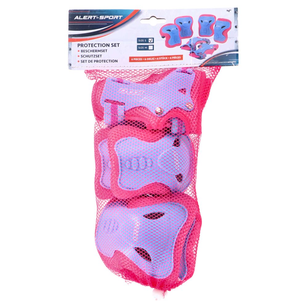 Alert Sport Skate Beschermset Kinderen 3 Delig (Maat S) Roze