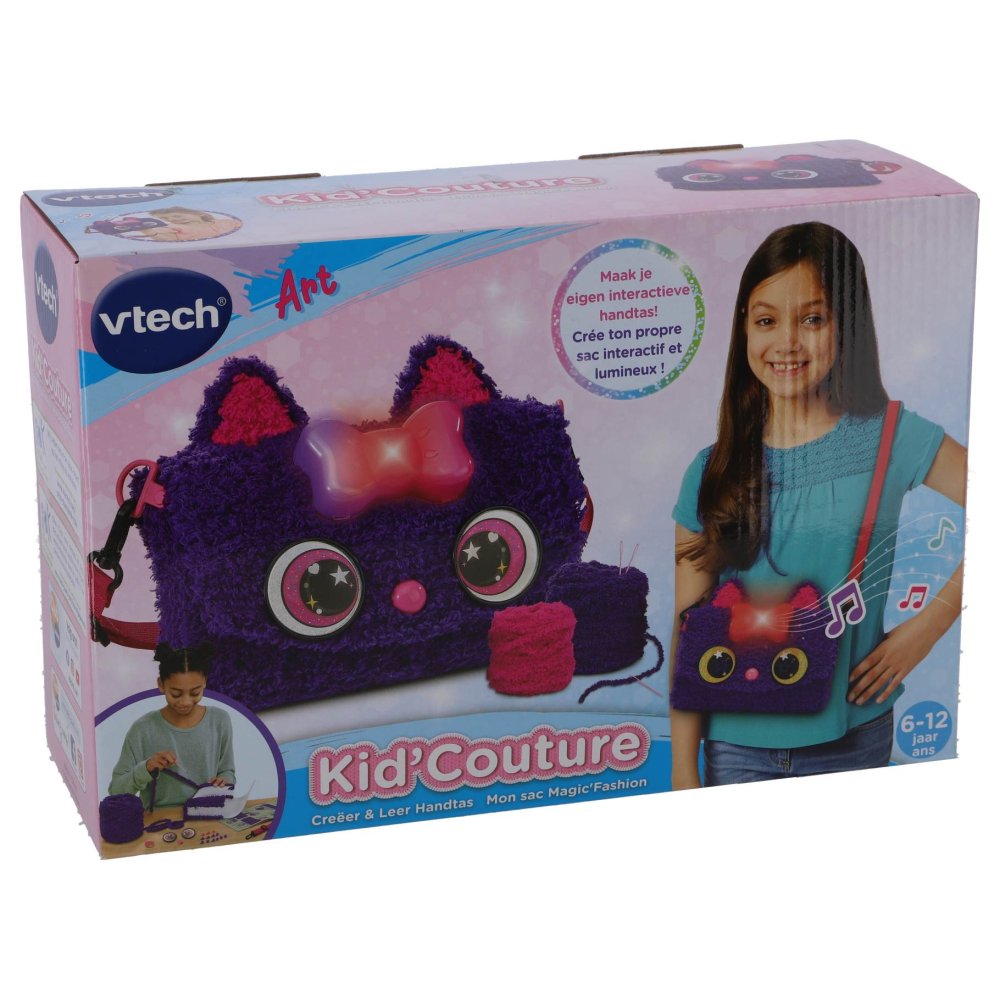 Kid'Couture Cat Creëer & Leer Handtas