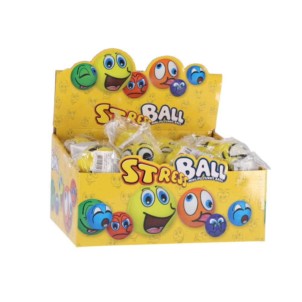 Bal Emoji Foam 6,3 Cm Assorti