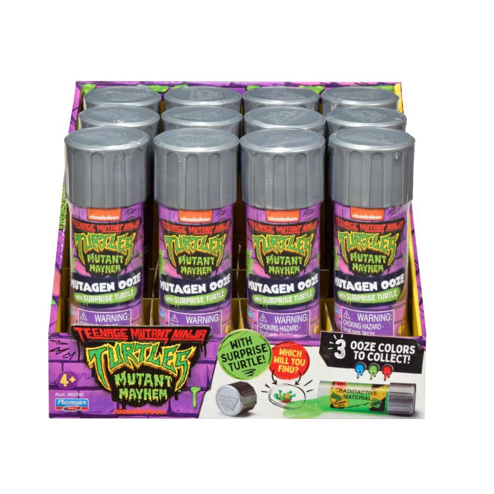 Ninja Turtles Movie Basic Ooze Cannister Assorti