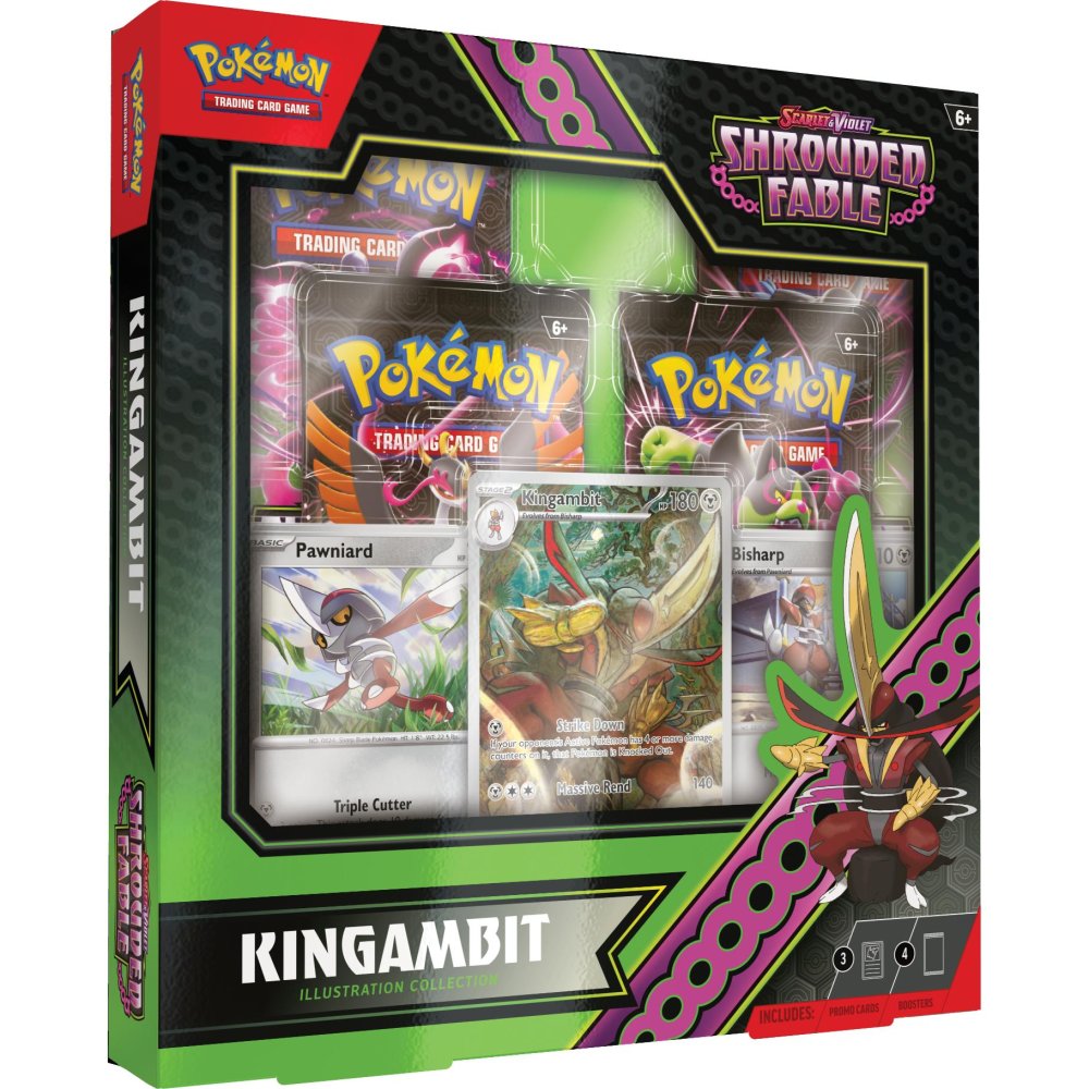 Pokemon TCG SV06.5 Shrouded Fable IR Coll. - Kingambit