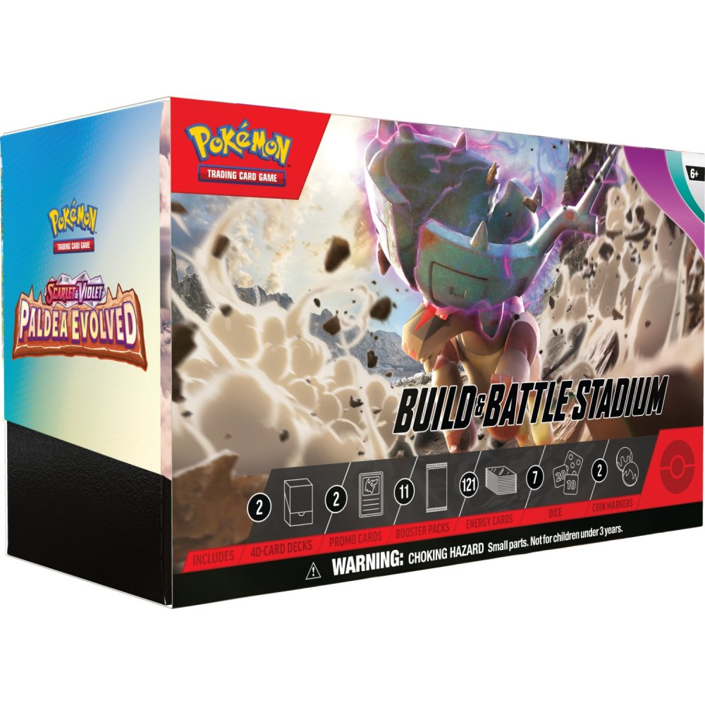 Pokémon S&V Paldea Evolved Build & Battle Stadium
