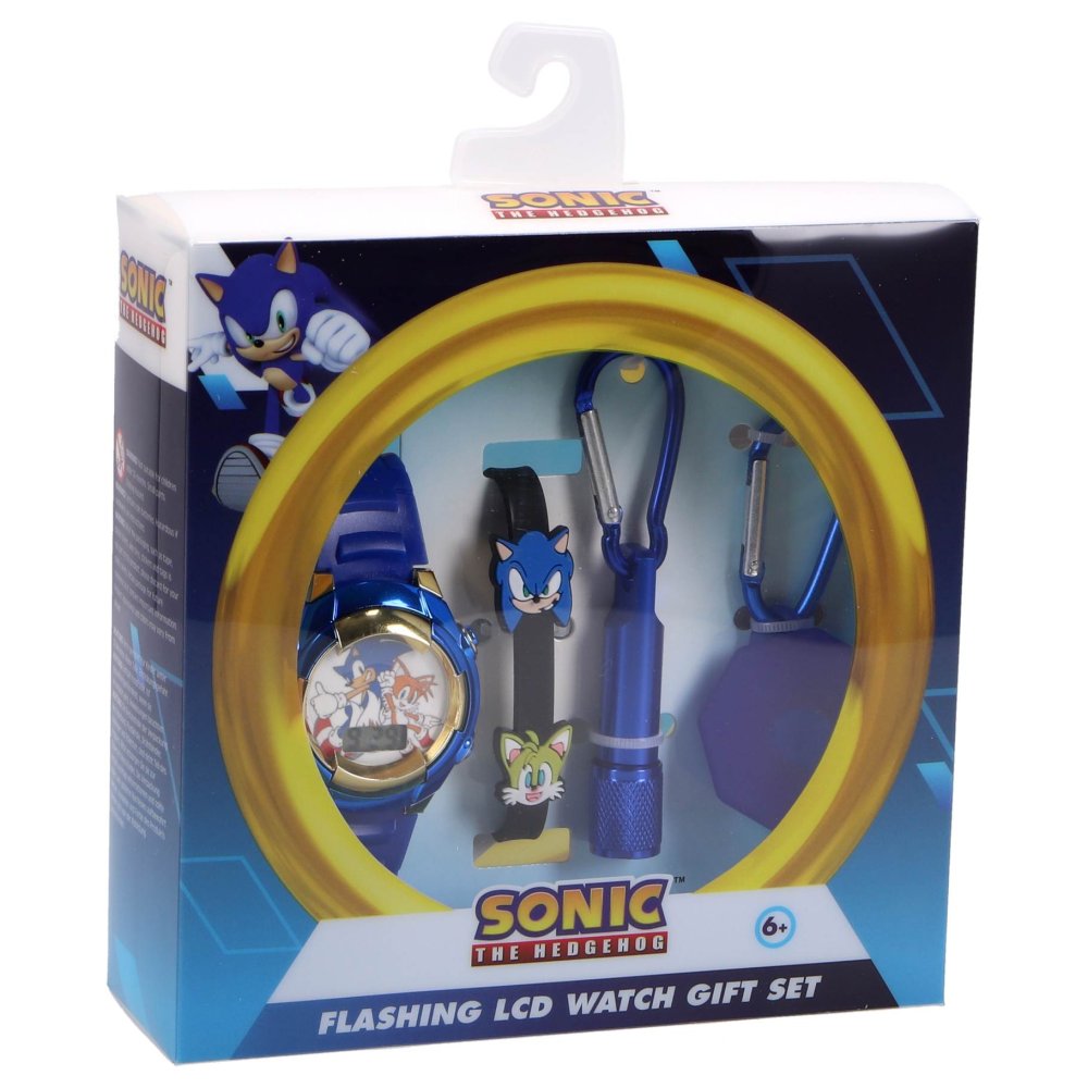 Sonic Horloge Cadeau Set