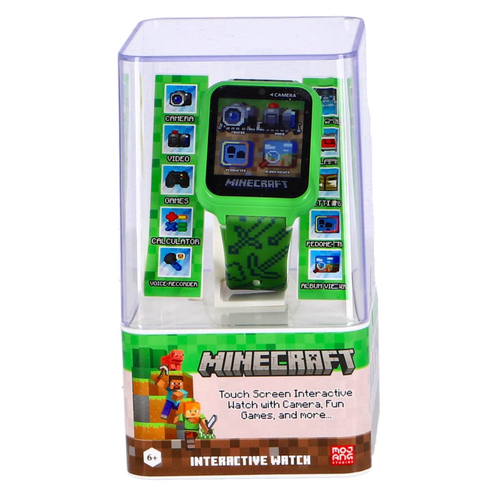 Horloge Minecraft Interactief
