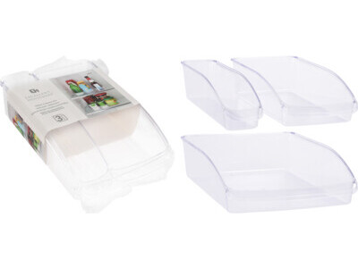 Koelkast opbergbak ps set 3sts