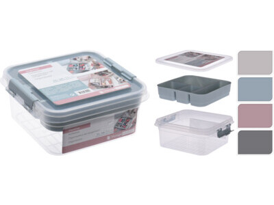 Organiser pp 26x24x11cm 4ass