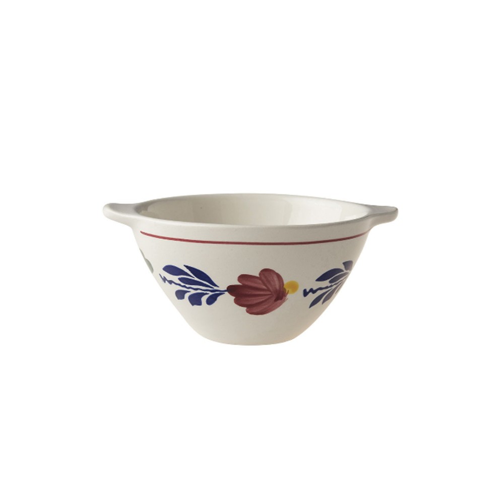 Royal Boch Boerenbont soup bowl with ears 0,35 liter