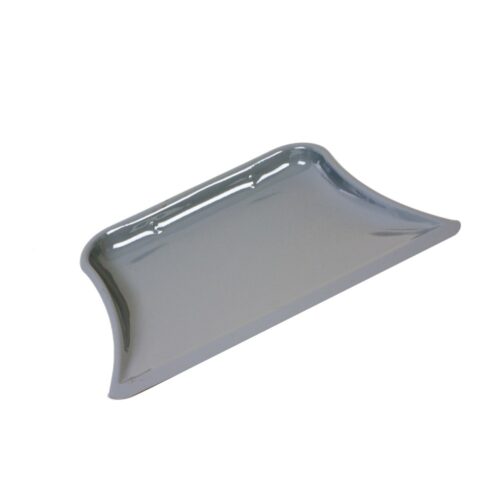 Luva dust can metal luxury grey