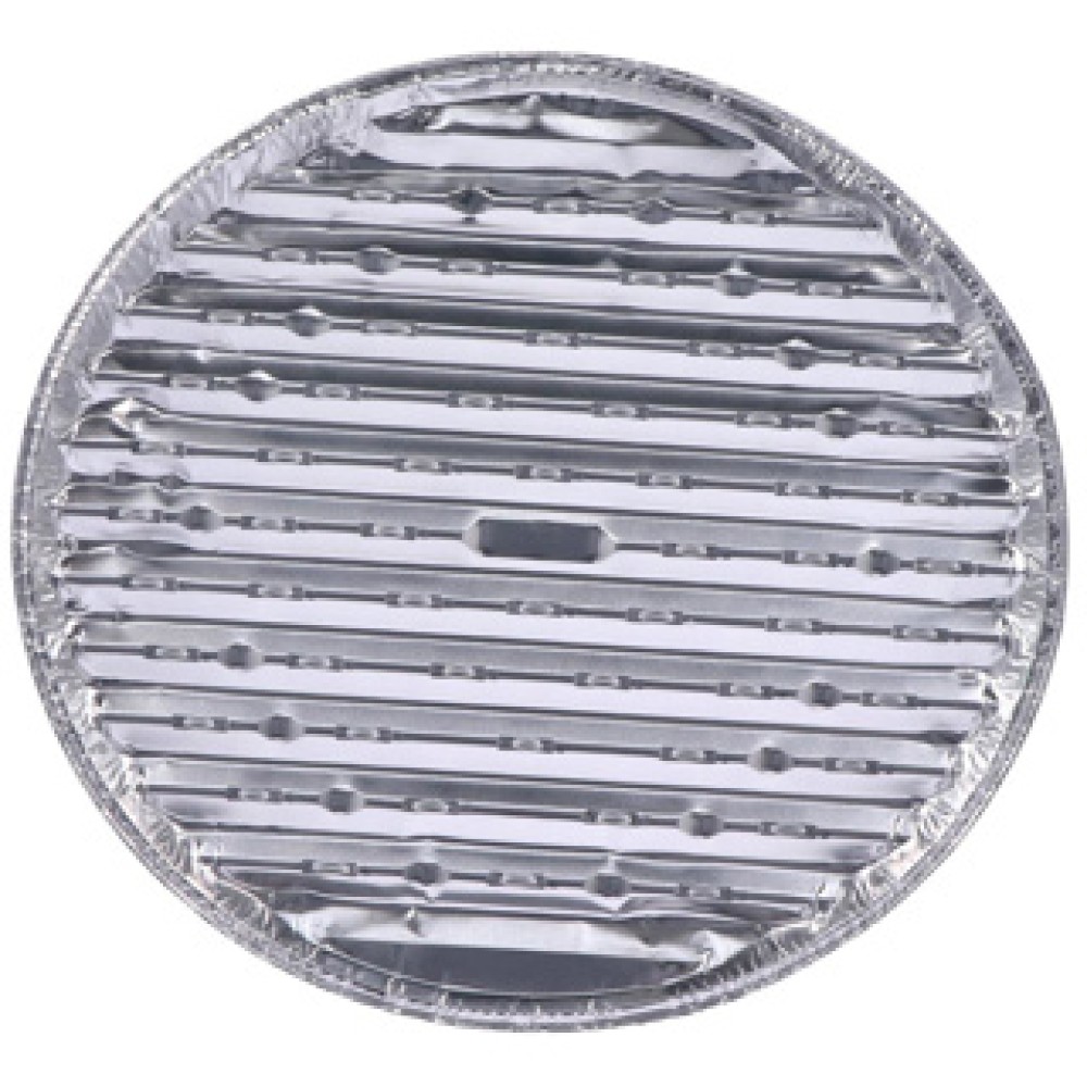BBQ schalen aluminium rond 3 stuks