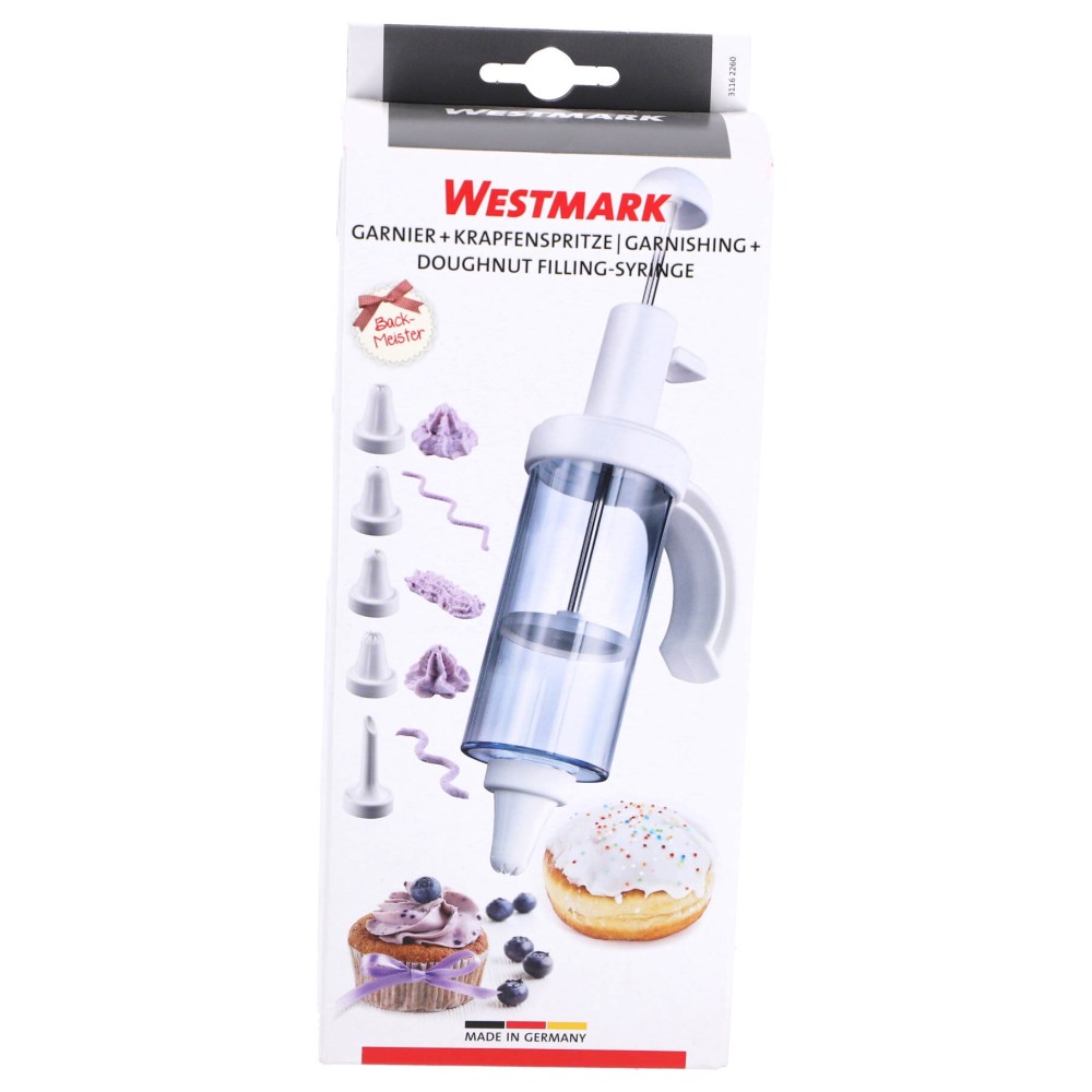 Westmark Garneerspuit 180 ml 6-delig