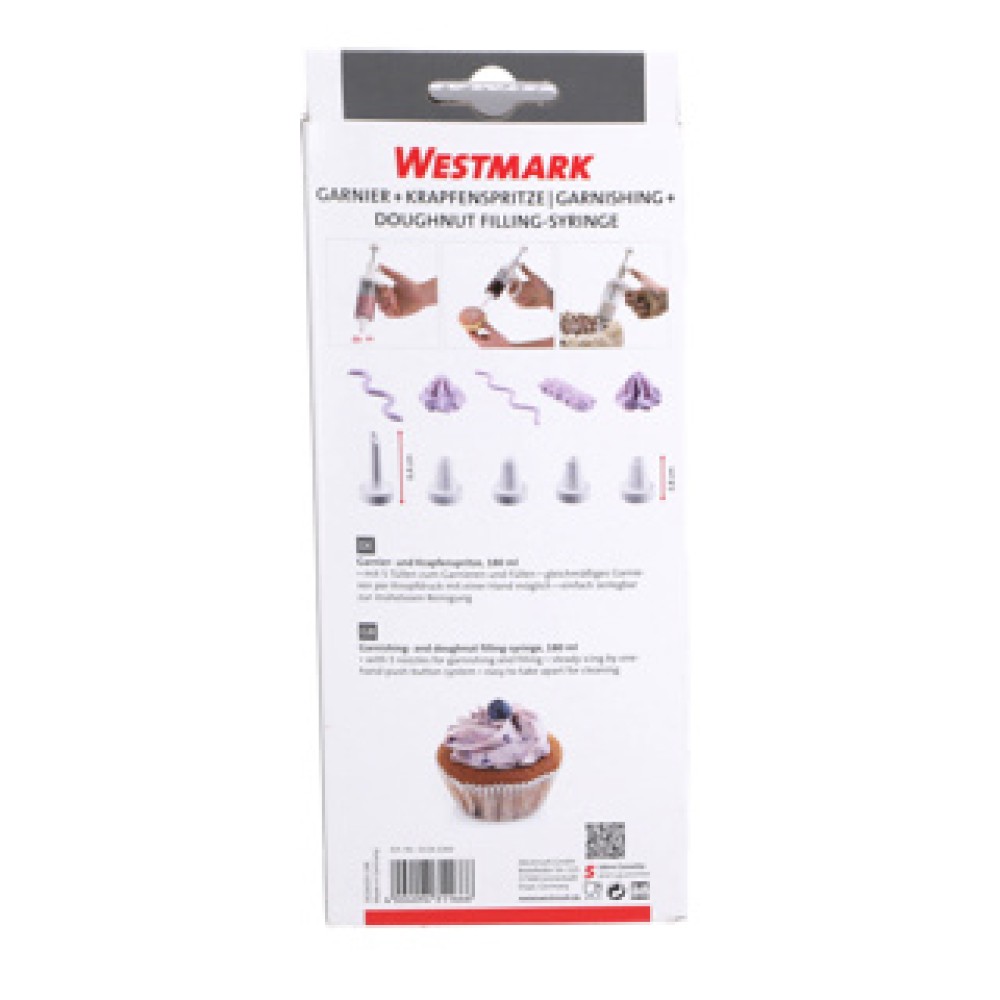 Westmark Garneerspuit 180 ml 6-delig - Image 4