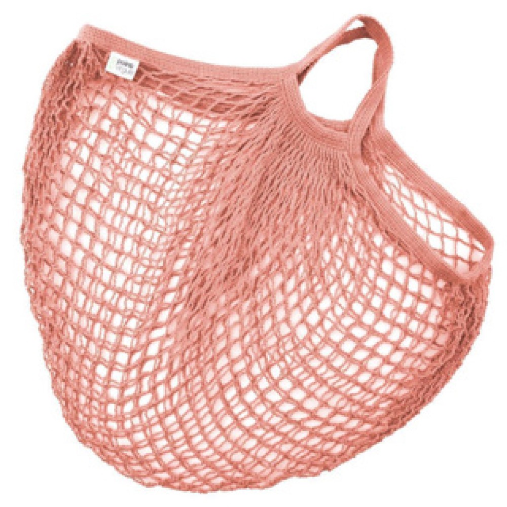 Net bag with short handles Rose 40x40cmBasic by Point-Virgule