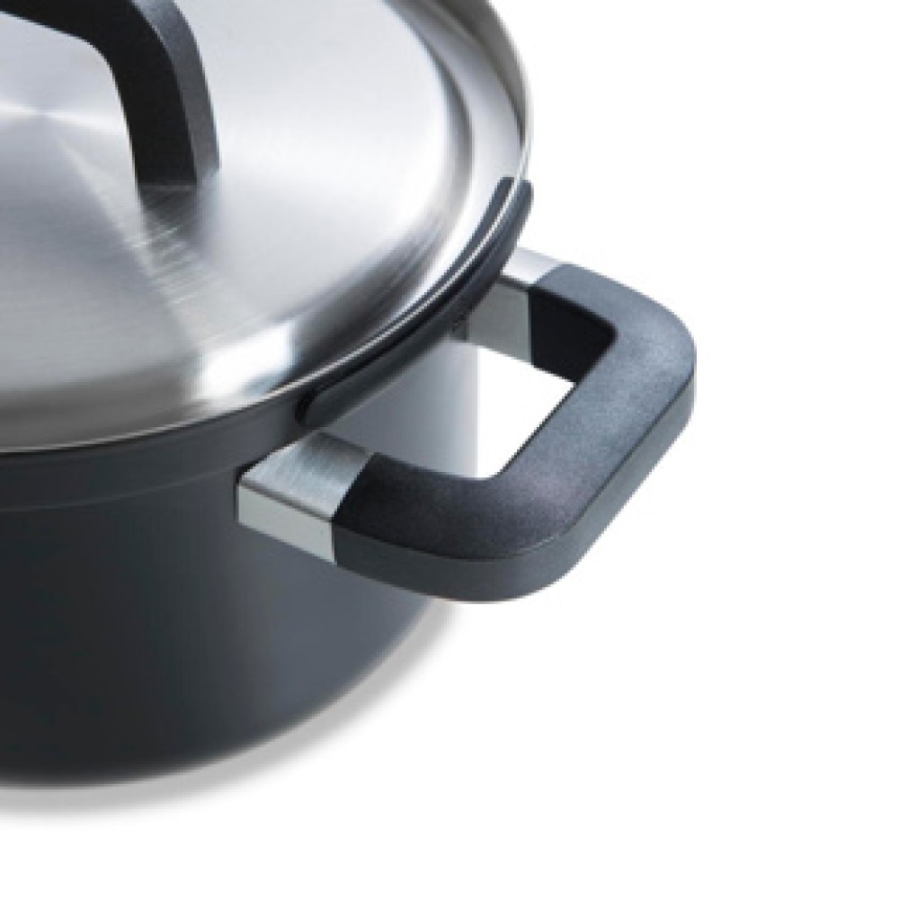 BK Flow Cool Black RVS Pan set 4-delicious - Image 4