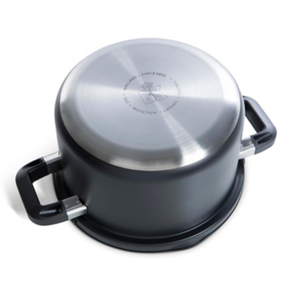 BK Flow Cool Black RVS Pan set 4-delicious - Image 5