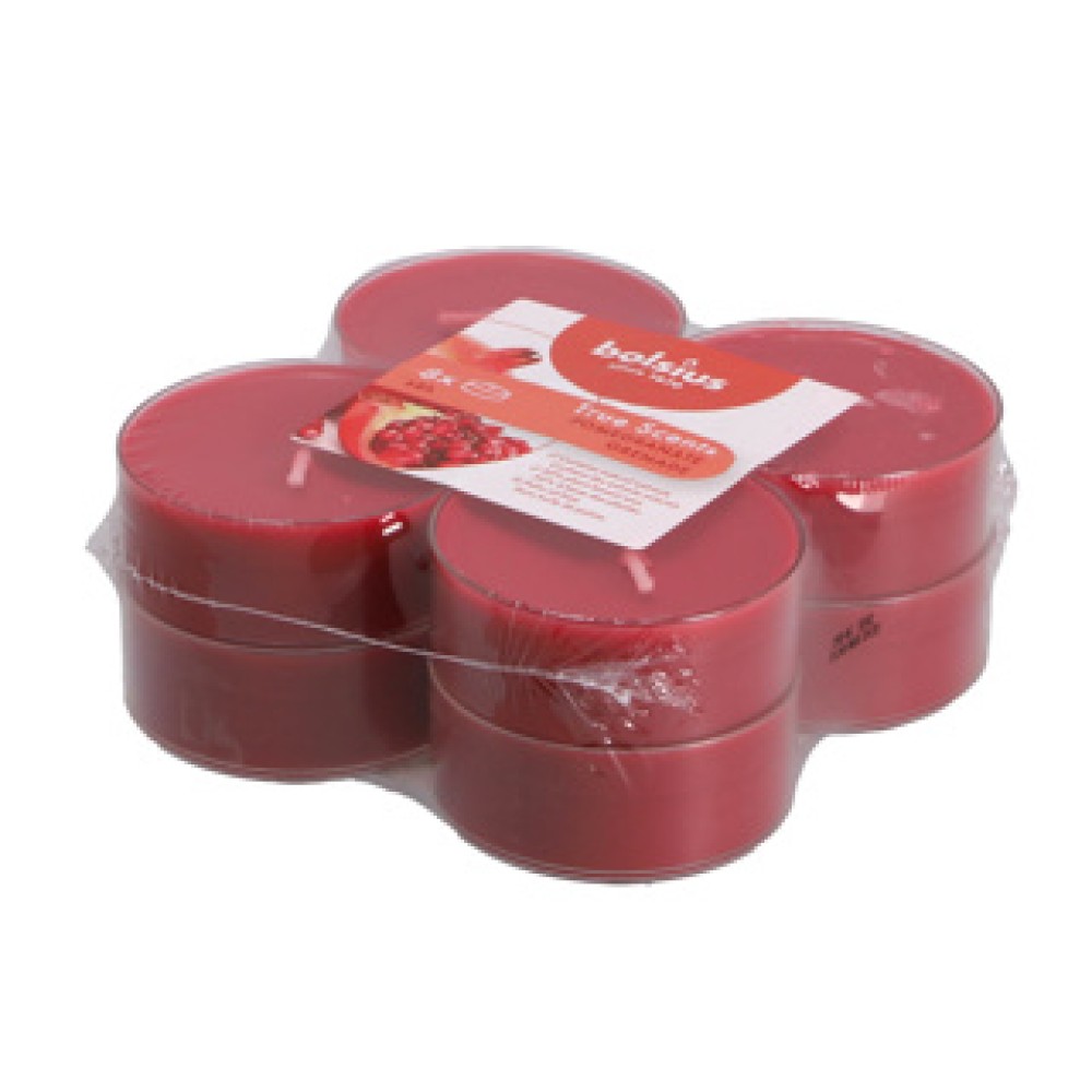 Bolsius Maxilichten True Scents granaatappel clearcup
