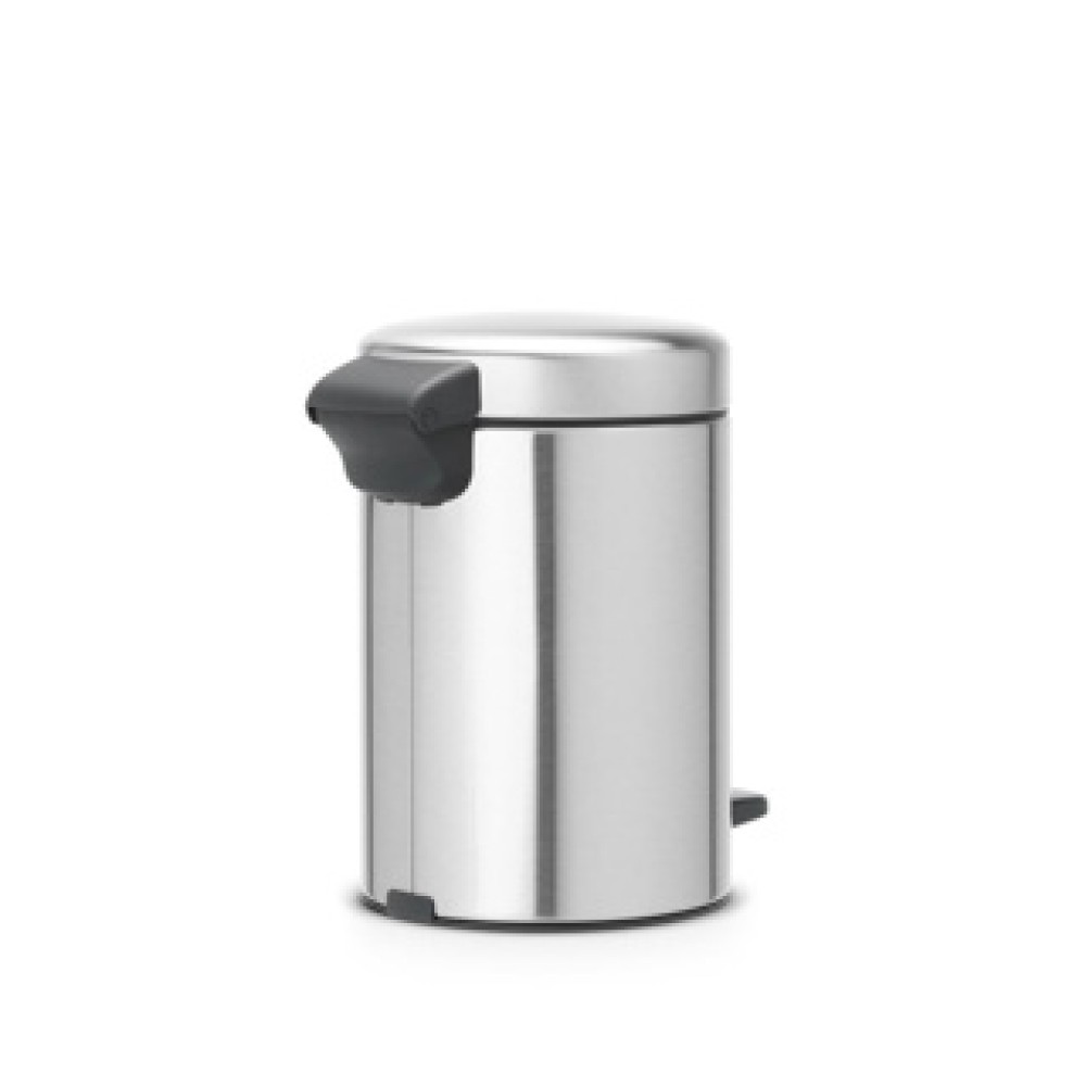Brabantia pedal bucket Newicon 3L matt steel/fingerprint proof