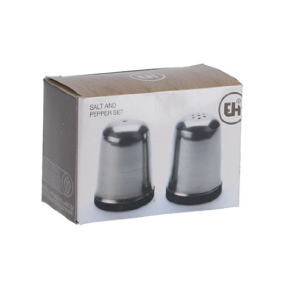 Excellent Houseware pepper and salt set silver