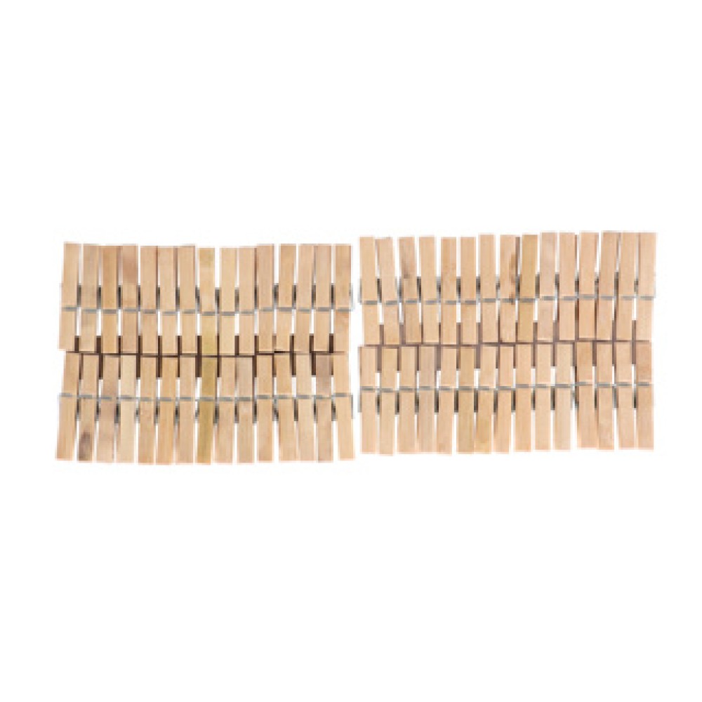 Wasknijpers Bamboe 60 Stuks