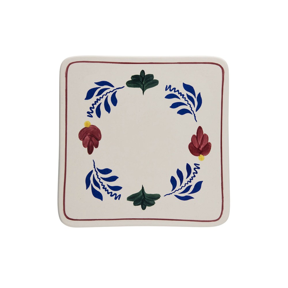 Royal Boch Boerenbont Pannen coaster 20 x 20 cm