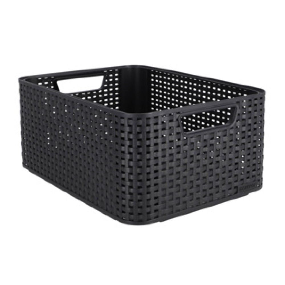 Curver Style Storage Basket size M 18 l anthracite