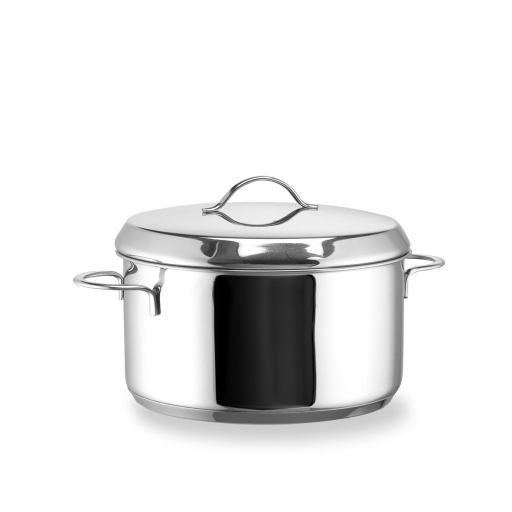Habonne Eurocuisine Cooking Pan with Cover ø16 cm stainless steel