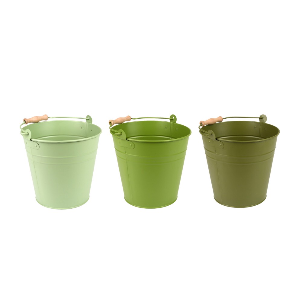 Esschert Design emmer groentinten assorti (assortiment – willekeurige uitvoering)