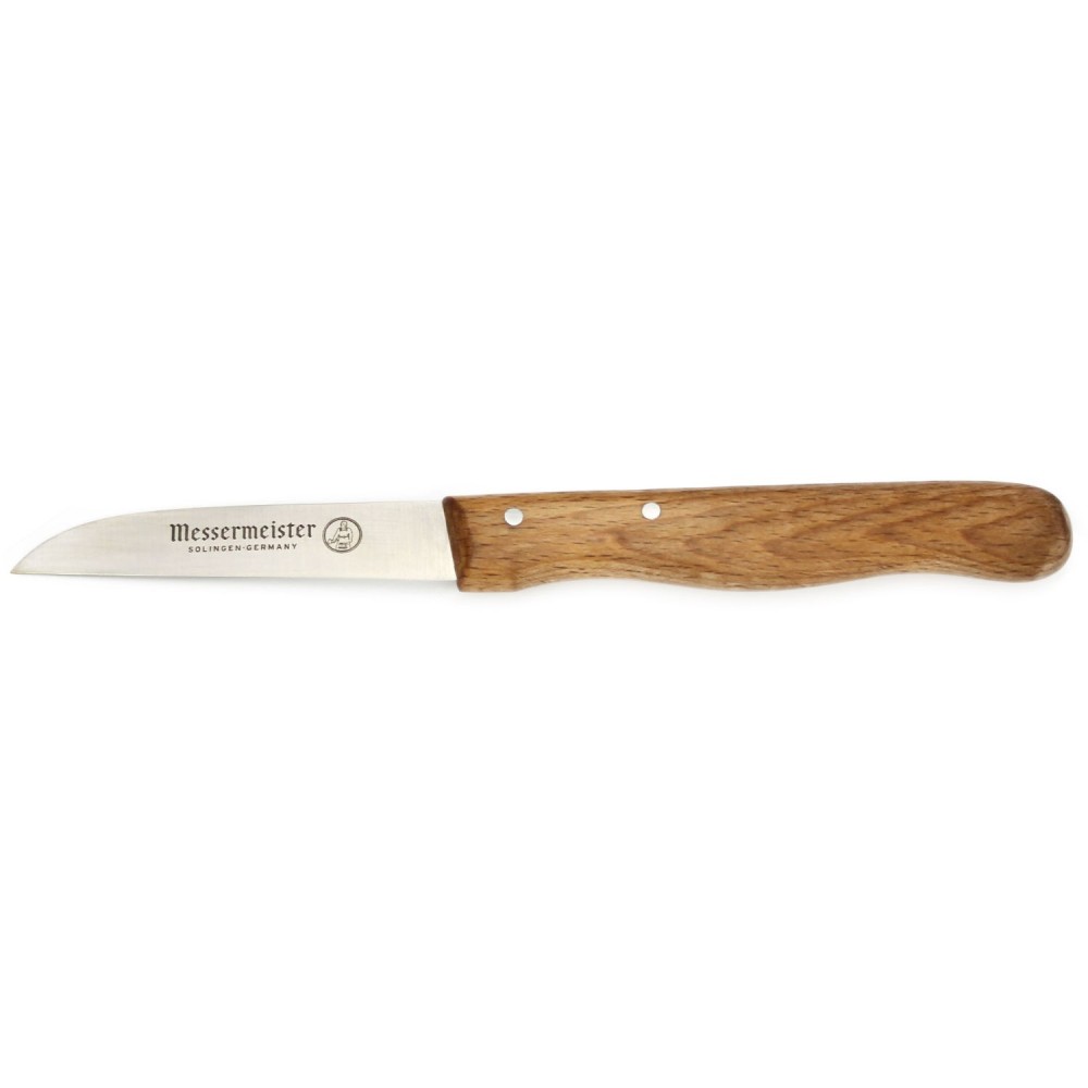 Solinger Aardappelmesje RVS Recht 8 Cm Beukenhout Messermeister